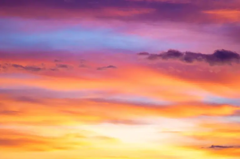 Red and yellow sunset
